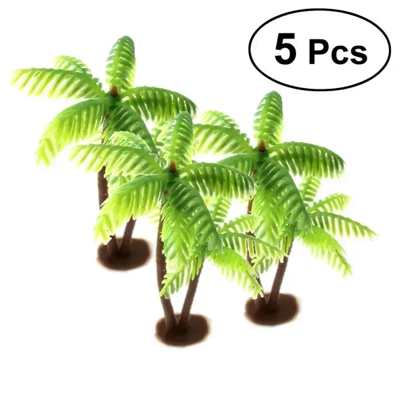5Pcs Mini Plastic Coconut Palm - Terrarium Moss Art recension och pris