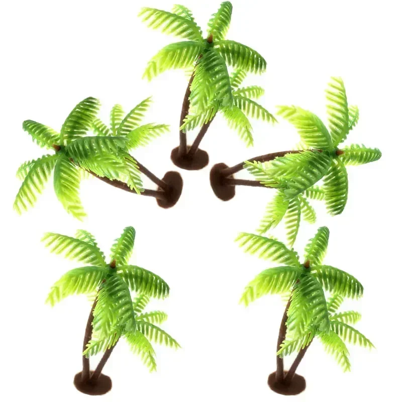 5Pcs Mini Plastic Coconut Palm - Terrarium Moss Art recension och pris