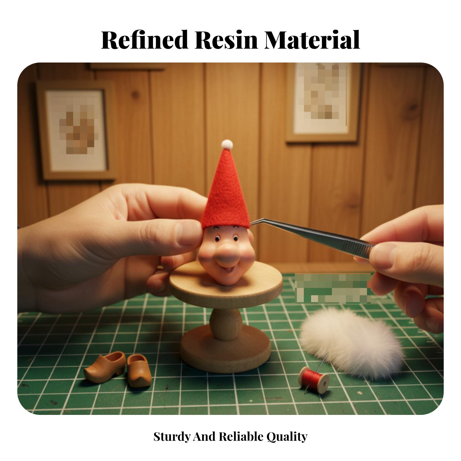 Resin Doll Face Cute Design El - Resin Craft Supplies recension och pris