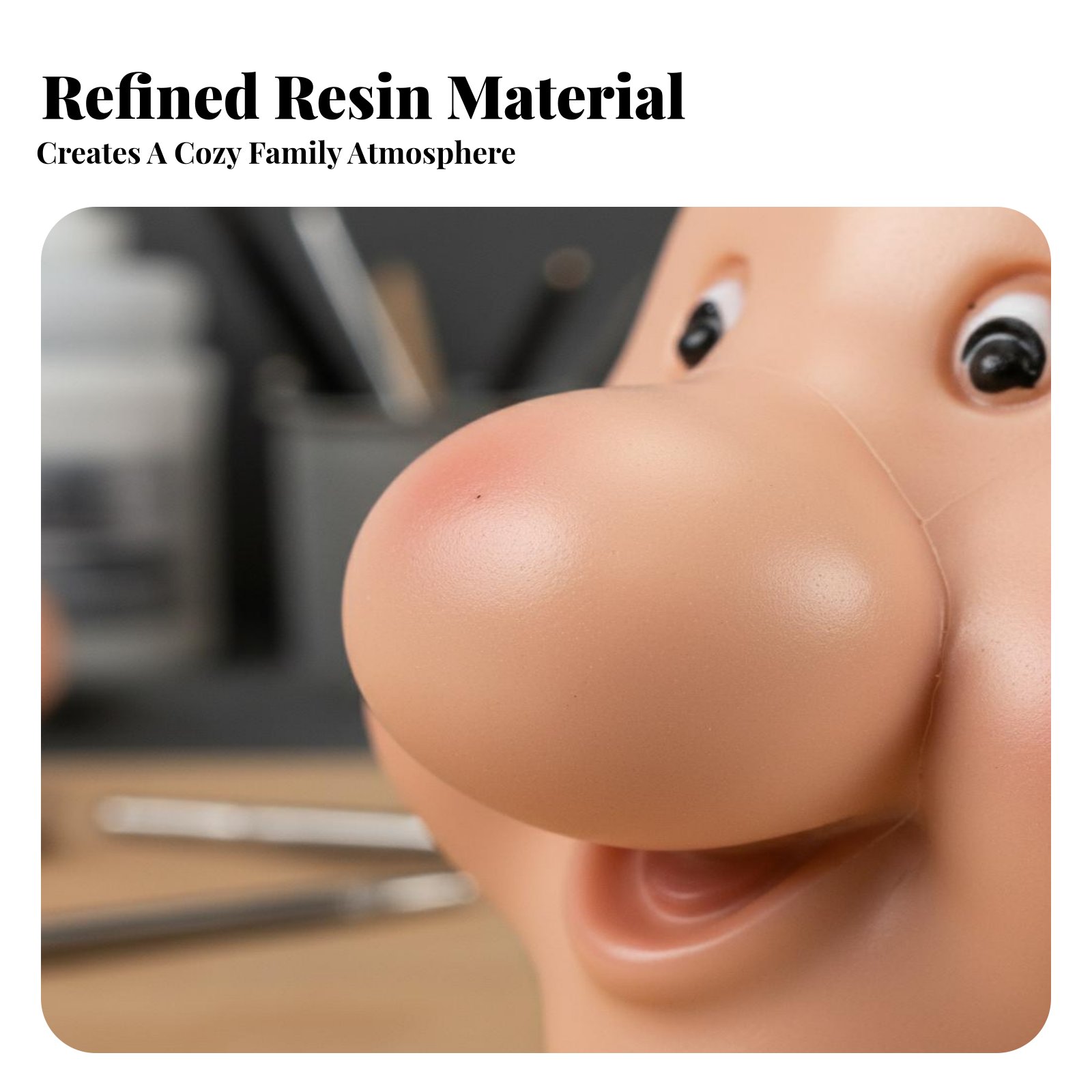 Resin Doll Face Cute Design El - Resin Craft Supplies recension och pris